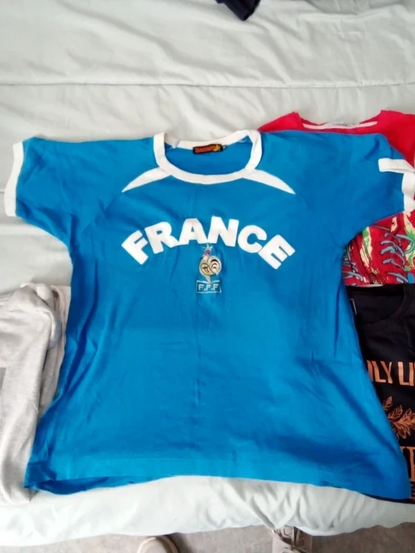 Lote de 5 camisetas masculinas de tamanho P a G – photo 4